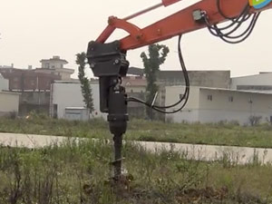 完美(中国)官方机械轮挖属具--螺旋钻