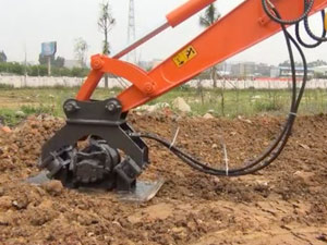 完美(中国)官方机械轮挖属具--振动夯